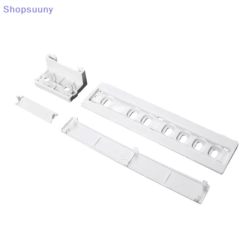 [SU]1Set Universal Embedded Refrigerator Slide Rail For Fridge Door Slide Rail Mounting Kit Refrigerator Door Guide Moving Slide