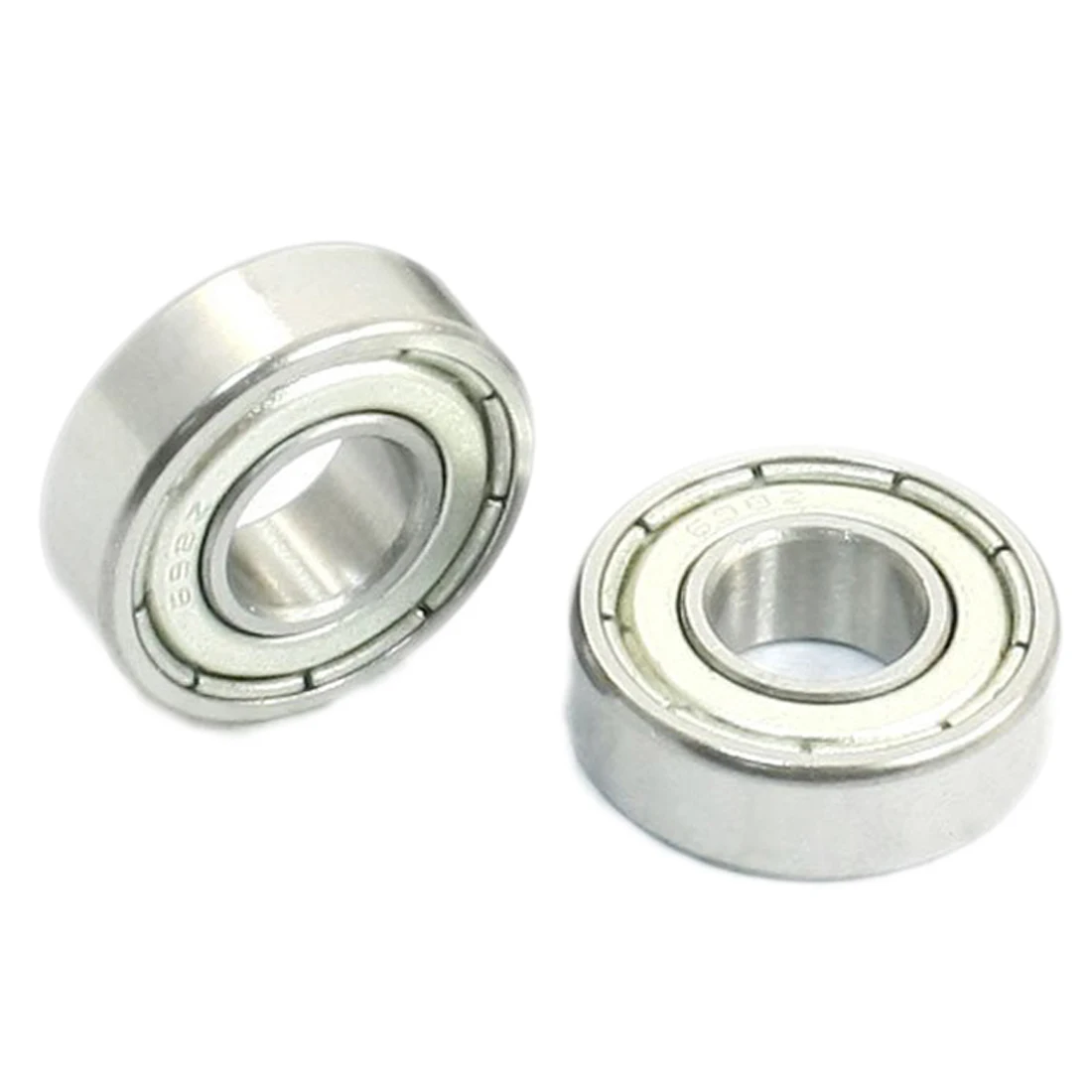 AT16 Rodamientos radiales de bolas de ranura profunda sellados de 8 mm x 19 mm x 6 mm 698Z 10 piezas