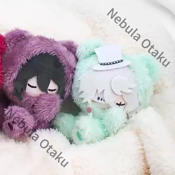 Bungo Stray Dogs Nikolai Gogol‌ Nakajima Atsushi Dazai Osamu Stuffed Animal Cotton Doll Maumet Cosplay Legal Copy Adorable Anime view 6