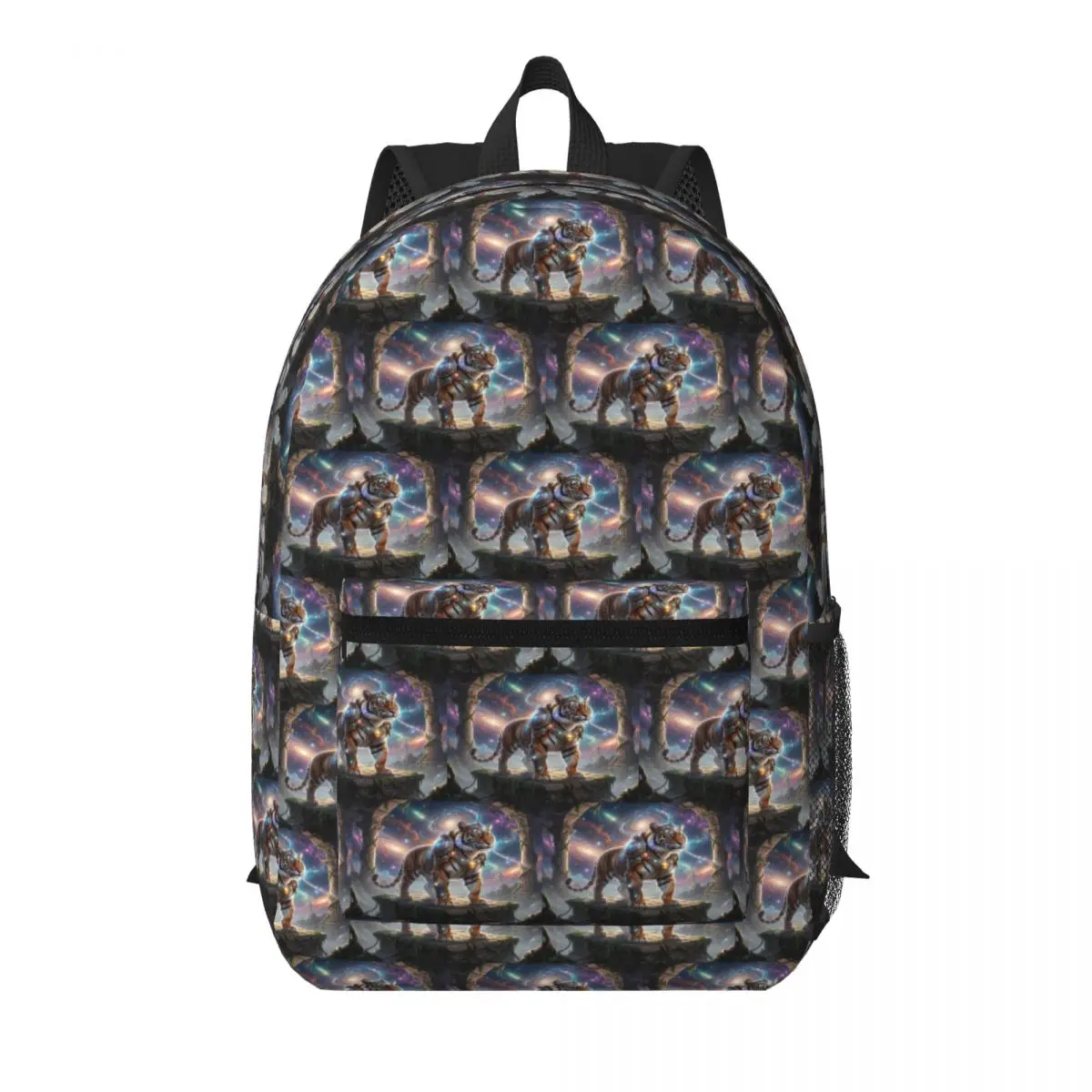 

Celestial Tiger Guardian In Ancient Student Backpack School Bag Hiking Travel Daypack for Boys Girls Bookbag Shoulder Bags