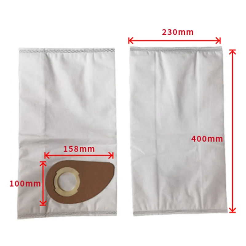 A74G-10Pcs أكياس الغبار ل Nilfisk الأصدقاء II سلسلة SMS مكنسة كهربائية كيس لجميع الغبار 81943048 اللوازم المنزلية تنظيف فراغ جزء