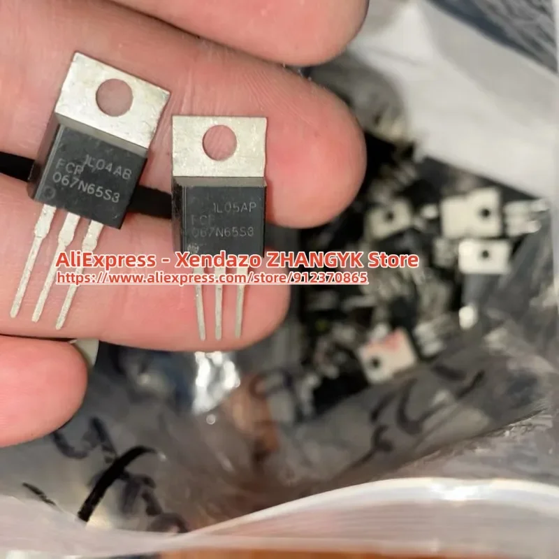 10PCS/LOT FCP067N65S3 067N65S3 FCP067N65 650V 44A TO-220 N-Channel MOSFET Transistor