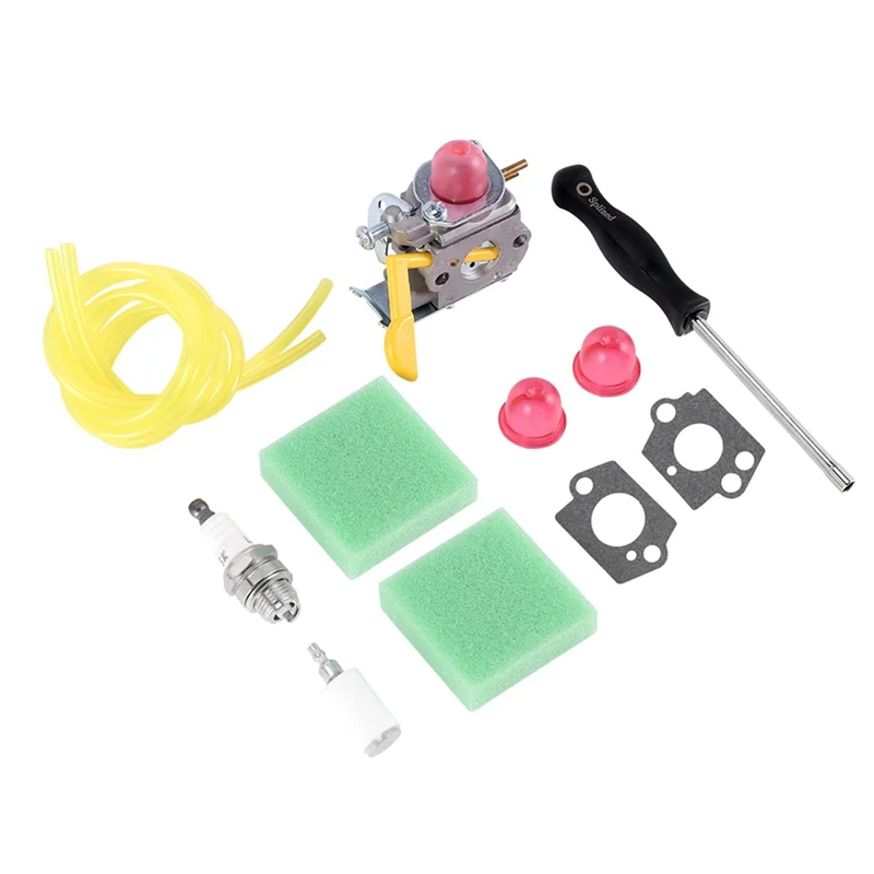 Carburetor AC04122 Fuel Line Kit for Poulan Featherlite Weed Eater FL20 String Trimmer Brushcutter C1U-W24 545081808