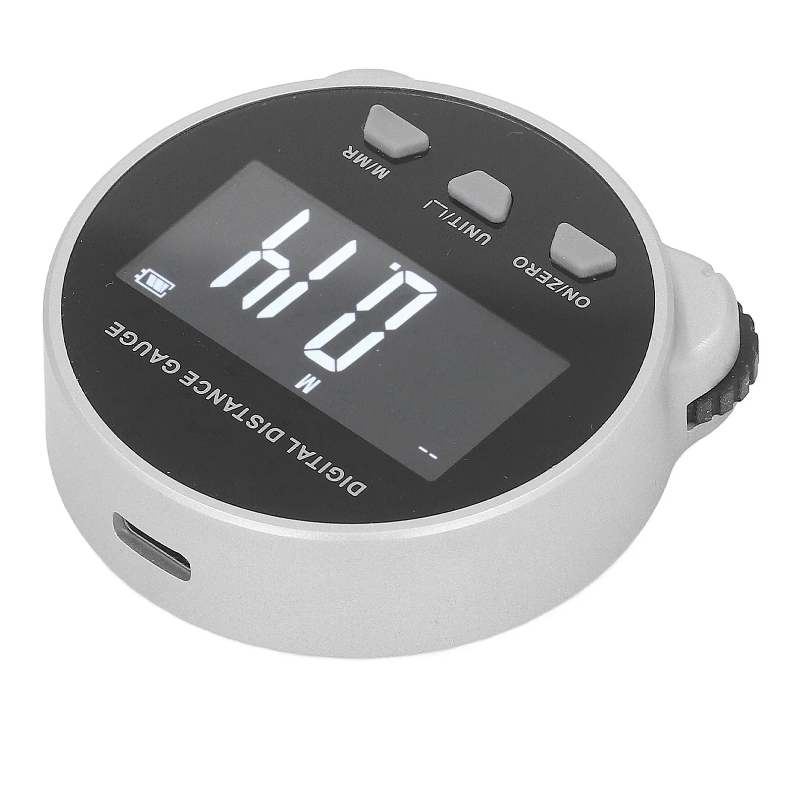 Régua de rolo com display digital, fita métrica, 199.999m, microprocessador semicondutor, régua de rolamento eletrônica para medição