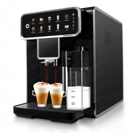 

Полностью автоматическая кофемашина для свежемолотого молочного кофе | Итальянская кофемашина со встроенной системой помола и вспенивания молока