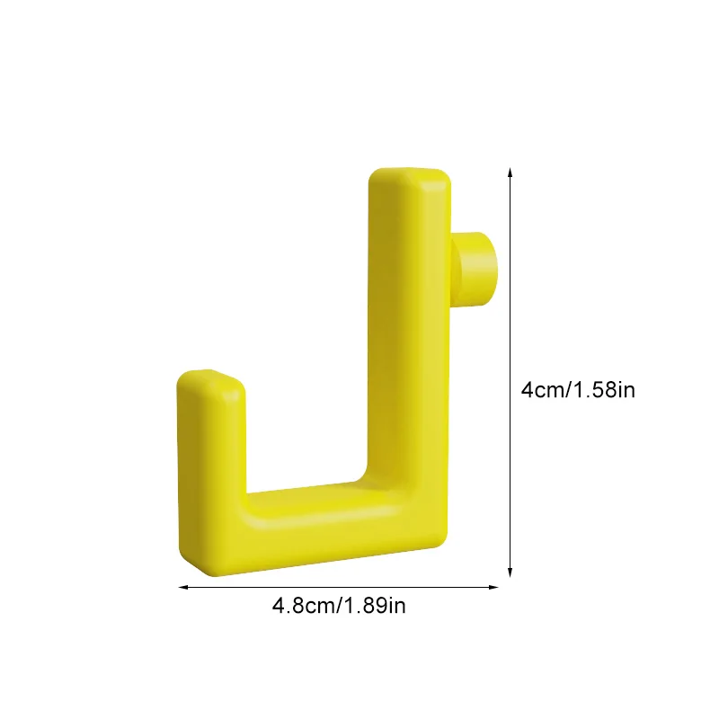 2pc Universal Hooks For Shelving With 10.3mm Hole Spacing Storage Hooks Garage Auxiliary Hooks Shelf Fittings Support Hooks