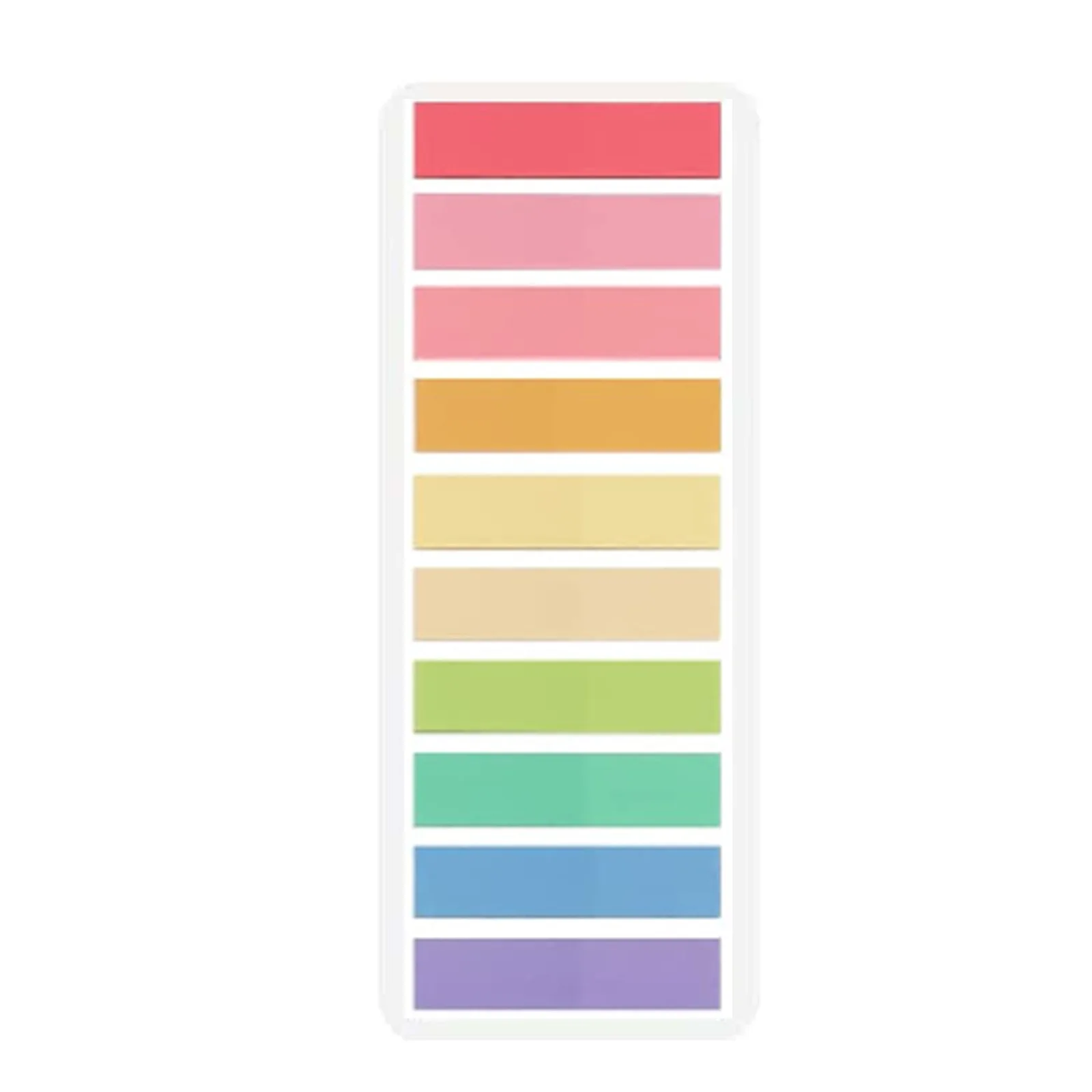 Morandi 60 Color Index Sticker Self-Adhesive Retro Small Self-Adhesive Sticker Transparent Extremely Fine  Note