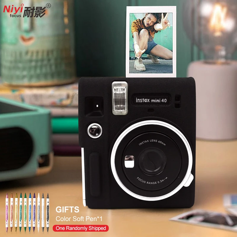 Mini 40 Kamera tasche weiches Silikon gehäuse wasserdichter Kamera taschen schutz für Fujifilm Instax Mini 40 staub dichte Mode