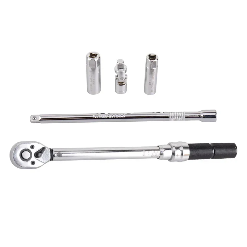 Industrial tools 5-60Nm exactness torque wrench spark plug socket set adjustable wrench auto repair combination hand tools