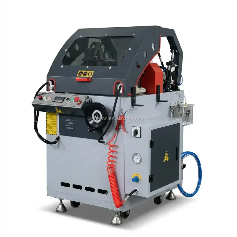 High Precision Upvc Pvc Window Door Aluminum Profile Arbitrary Angle 550mm/600mm Single Head Cutting Saw Machine