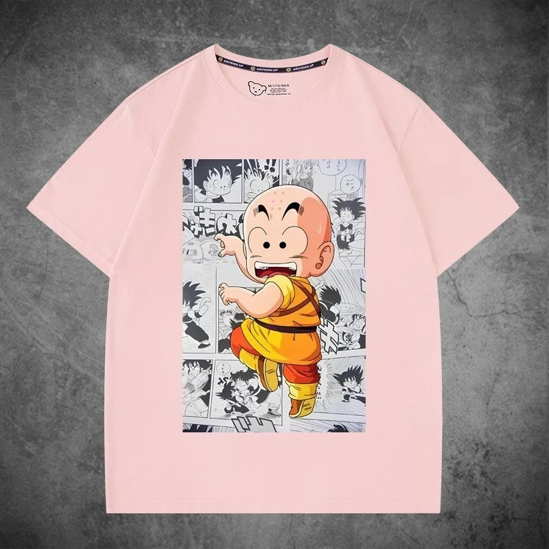 Dragon Ball Z Goku Manga Panel T-Shirt für Kinder und Erwachsene, Anime-Print, lässiges T-Shirt für Fans, Sommer-Baumwoll-Mode-Streetwear – Detail 14