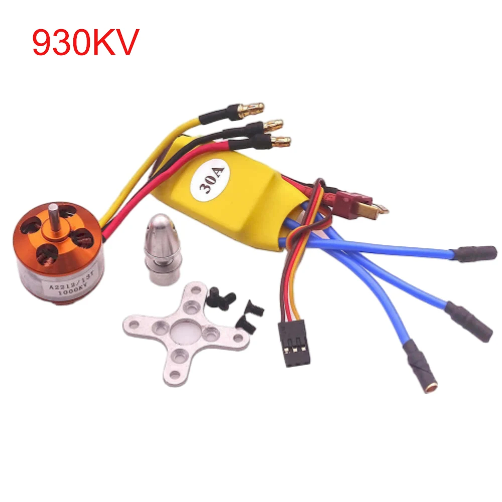 930KV 1000KV 1200KV 1400KV 1800KV 2200KV 2450KV Brushless Motor With 30A Brushless ESC Motor Speed Controller Set For RC Drone