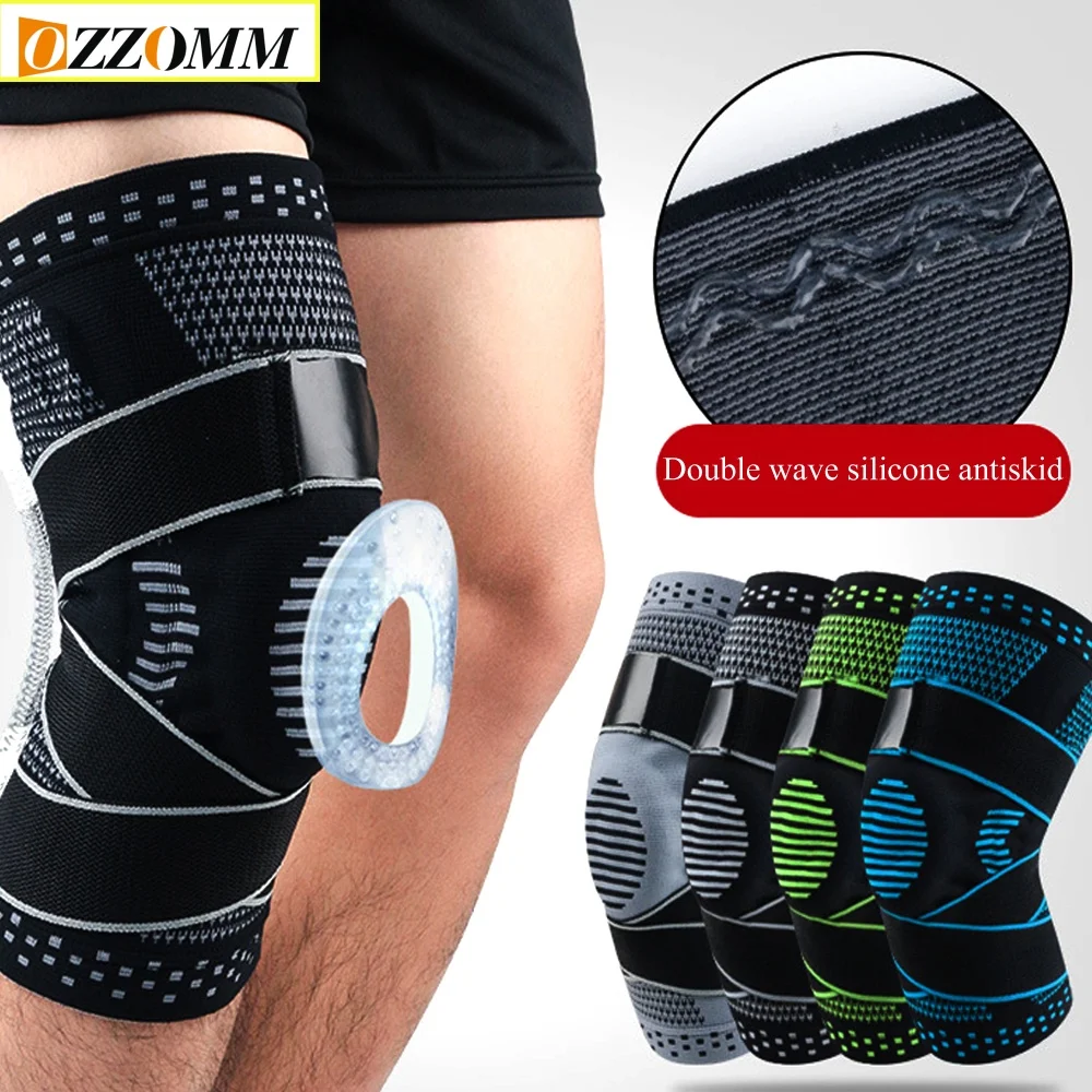 1PC Volleyball Soccer Sports Knee Pads For Gym, Powerlifting,Crossfit Knee Guard Sleeve Support Protection Joint Pain, Arthrosis