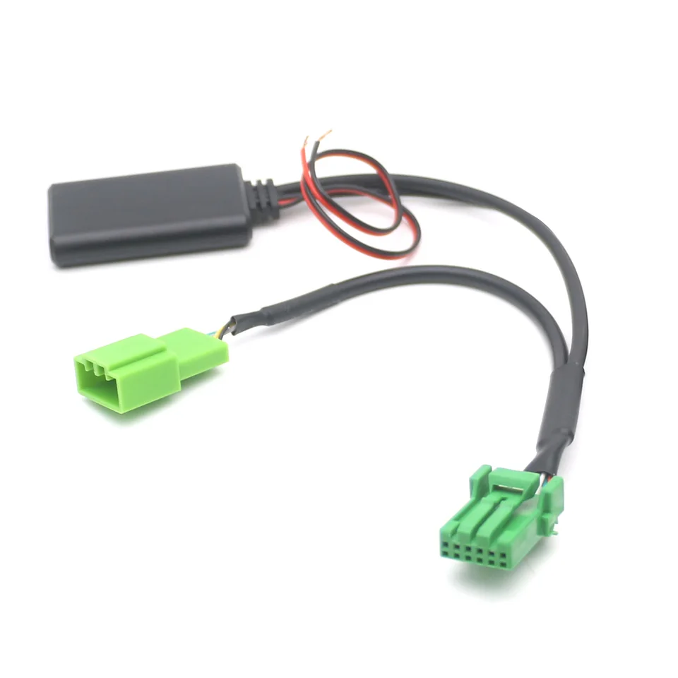 カーラジオのbluetooth 5.0オーディオ6ピン緑のプラグaux inジャック