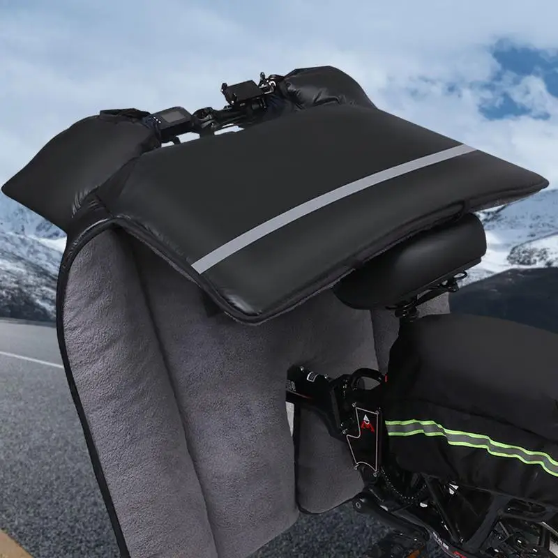 Battery Bike Windproof Cover Soft Thickened Windshield Comfortable Wind Cover Windproof Reflective Battery Bike Accessories