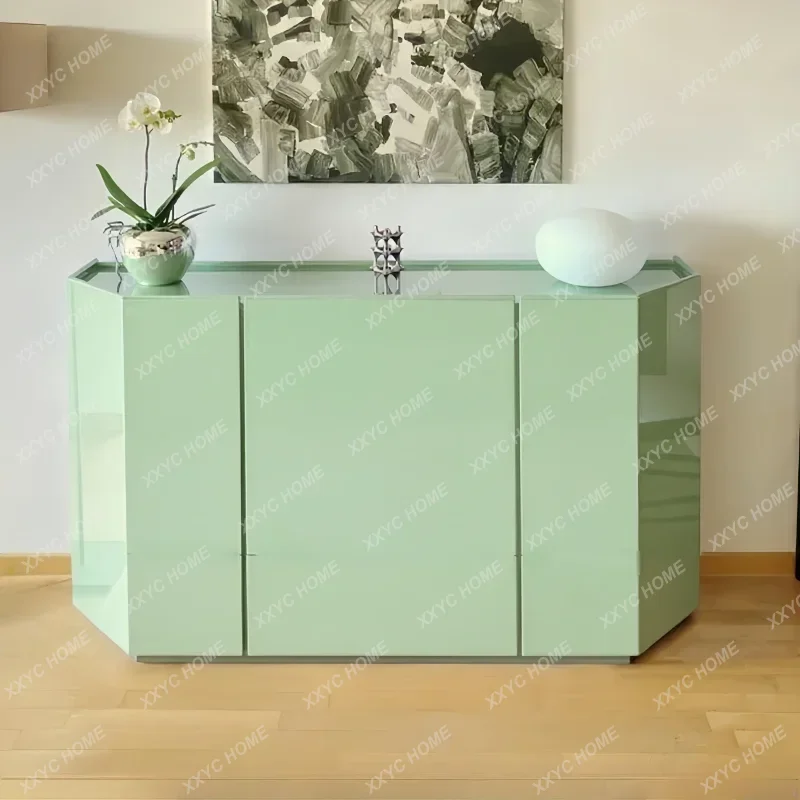 Mueble auxiliar de comedor X-S, mueble de entrada de madera maciza, mueble multifuncional de almacenamiento y decoración, se puede personalizar