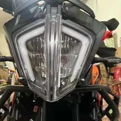 For KTM 250 390 ADV 390 790 Adventure 2019- 2023 2024 890Adventure Motorcycle Headlight Grille Protection Cover Head Light Guard