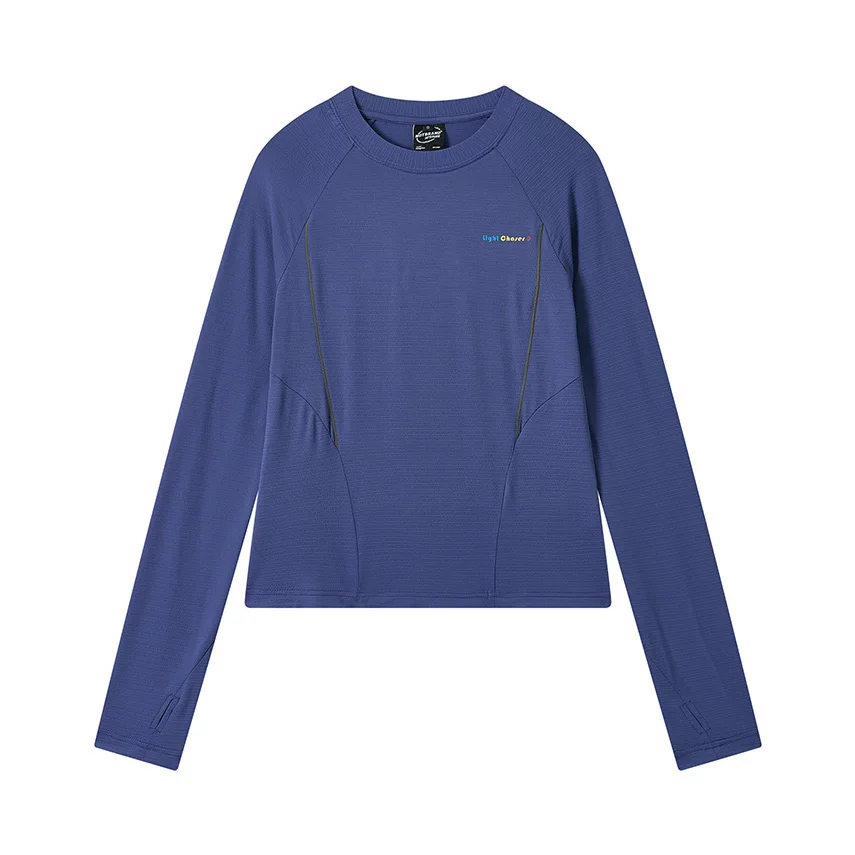 Women Outdoor Sport Quick Dry Cycling Hiking Long Sleeve Slim T-shirt Hot Girl Y2k Streetwear Fashion City Walk T Shirt Tops