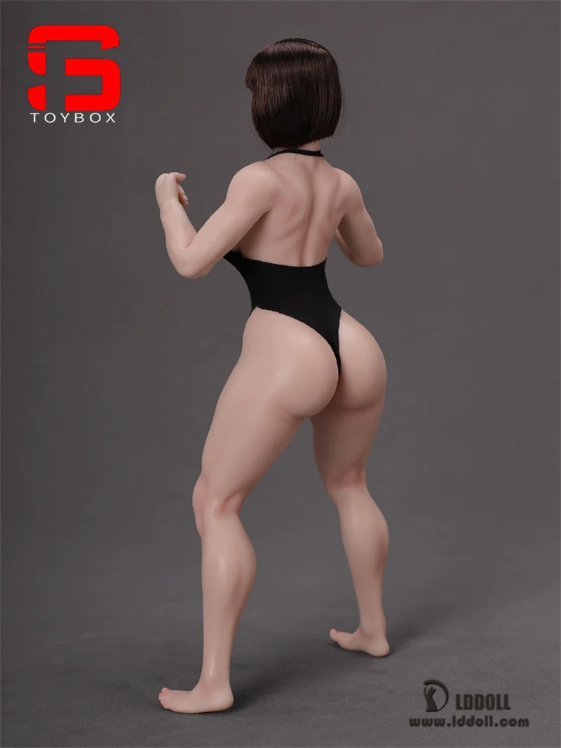 In Voorraad LDDOLL 1/6 Vrouwelijke Spier Naadloze Lichaam 29 cm Super Flexibele Action Figure Body Fit Soldaat OB Kimi Speelgoed HT Head Sculpt