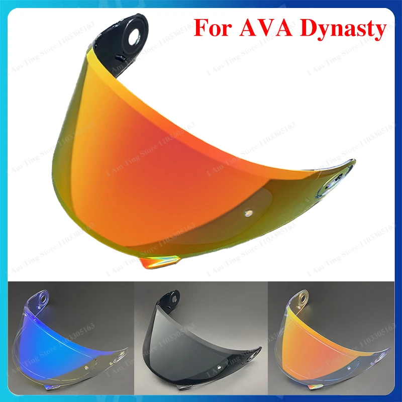 

Motorcycle Helmet Visor Lens For AVA Dynasty Replace Anti-UV Anti-Scratch Dustproof Windshield Helmets Accessories