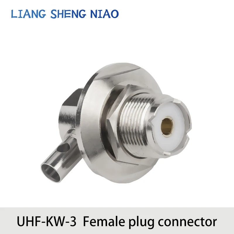 

UHF intercom vehicle antenna pipe head SL16-KW-3 bent female head M bent female seat welding crimping joint