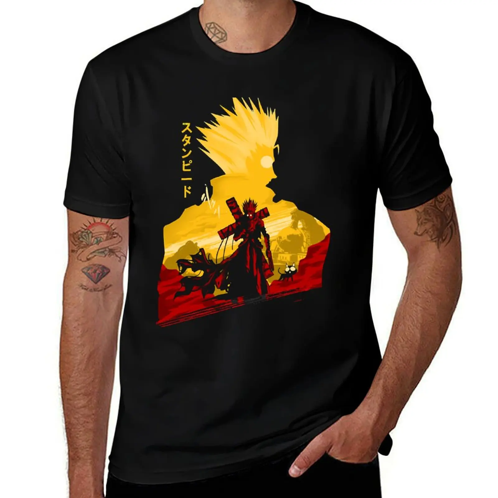 Hu-manoid Typhoon T-Shirt Plus Size All Match Tee Shirt T-Shirt