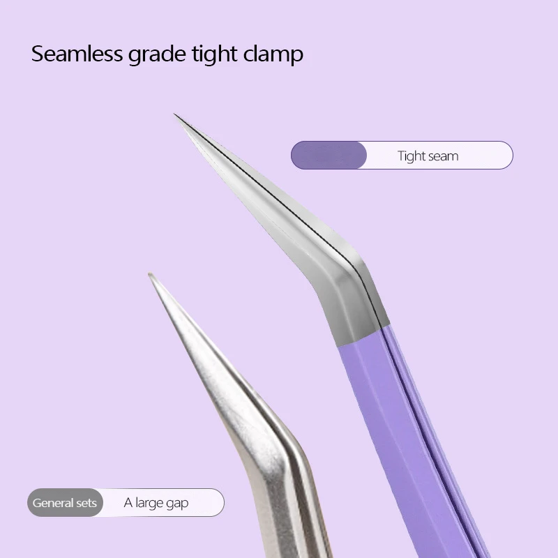 مشبك رموش صناعية من الفولاذ المقاوم للصدأ ، بكرة الرموش ، رموش إطالة العين ، 4 ألوان ، ملحقات أدوات مكياج الجمال ، 1 تطبيق #3