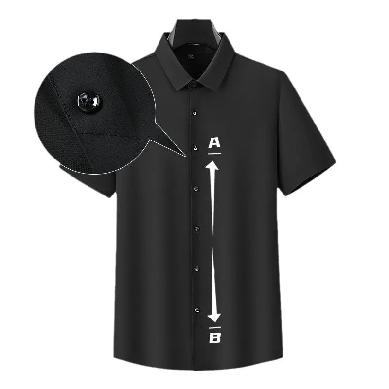 루즈핏 아이스 실크 남성용 티셔츠 고탄력 컬러 오버사이즈 편안하고 통기성 좋은 여름 패션