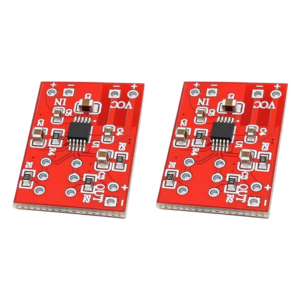 2pcs SSM2167 Mic Preamp Board for Audio Enthusiasts Built-in Gain Control Compression and Noise Gate Functionality