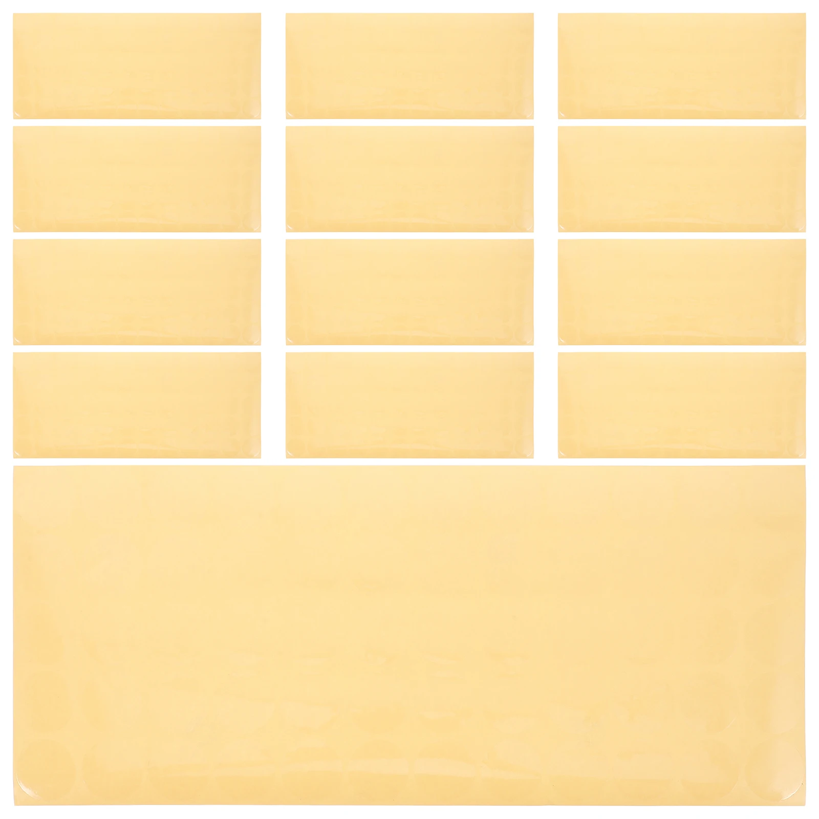 

600pcs Transparent Stickers Clear Round 30mm Custom Gold Foil Wedding Blank Labels for Envelopes Sealing Jars Scrapbook
