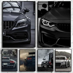 World Mingche Sports Car High Quality Poster For Living Room Decoration Canvas Painting Art Home Wall Office Decor Picture