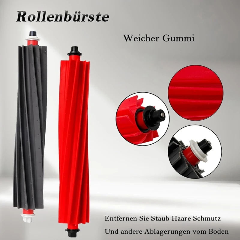 B06B-For Roborock Qrevo Master Robot Vacuum Cleaner Main Side Brushes Hepa Filters Mop Cloth Dust Bags Replacement Parts