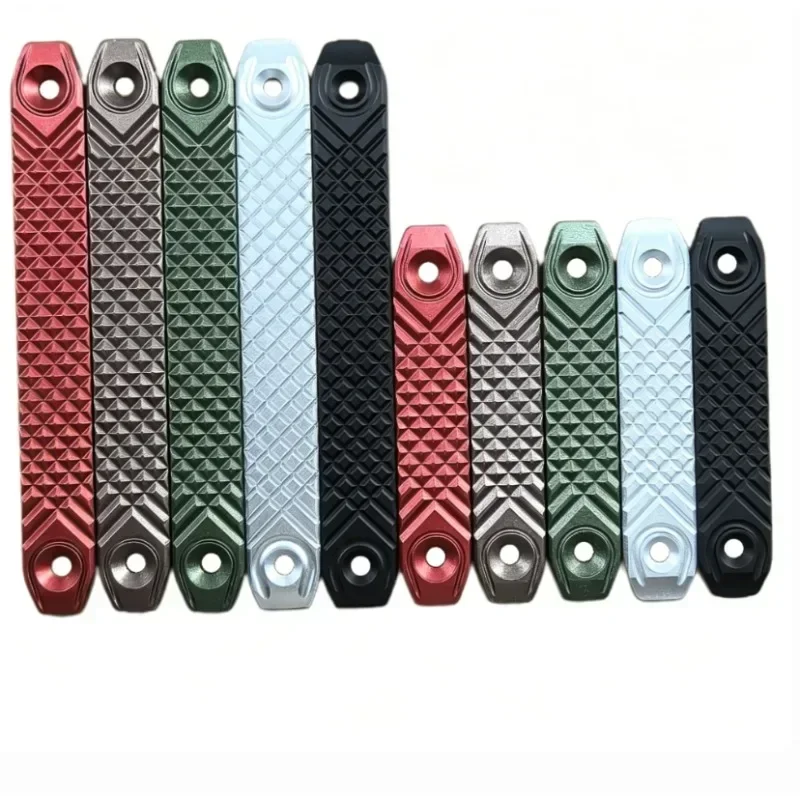 CNC Aluminium MLOK Handschutzabdeckungen Dune Matrix Honeycomb Dragon Scale SLR MK8 Schienen-Dekorteile – Detail 3