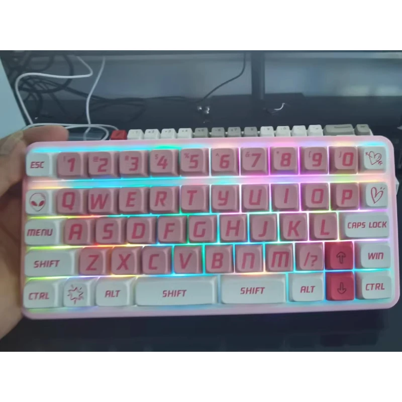 

50 Layout Mechanical Keyboard Kit Customized Dual-mode/three-mode 2.4g Wireless RGB Hot Swap VIAL E-sports Office Keyboard Gift