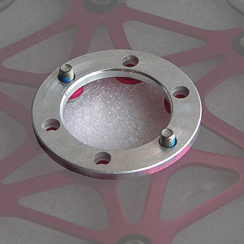 

Electric Scooter Brake Disc 3mm Gaskets Bicycle 6 Holes with 2mm Washers 4mm Hub 5mm Flower Drum Heightening Pad - Black Washer