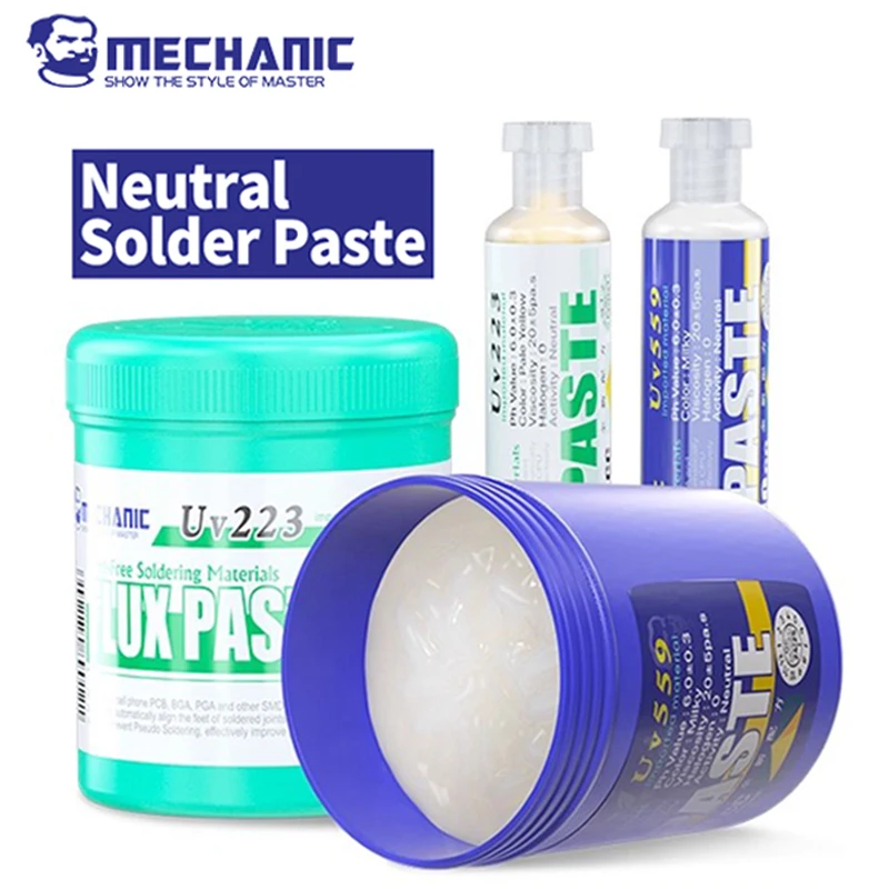 MECHANIK UV223/UV559 bezołowiowy topnik lutowniczy pasta lutownicza do smartfona Tablet komputer BGA SMD PCB narzędzia do naprawy spawania