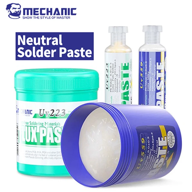 MECHANIK UV223/UV559 bezołowiowy topnik lutowniczy pasta lutownicza do smartfona Tablet komputer BGA SMD PCB narzędzia do naprawy spawania