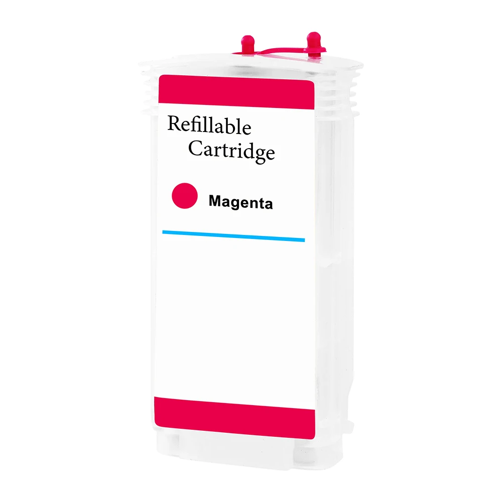 for hp70 HP 70 130ml Empty Refillable Ink Cartridge With one time use chip For HP Designjet Z2100 Z3100 Z3200 Z5200 Z5400Printer
