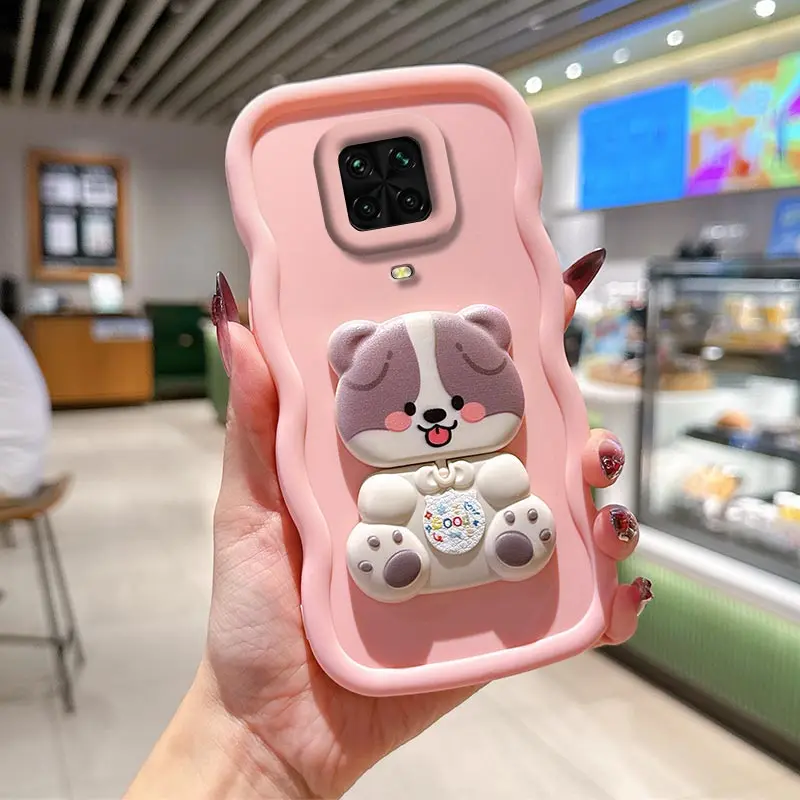 ملاحظة 9 S شكل متموج سيليكون جراب هاتف ل Redmi نوت 11 9Pro 11SE 11S 10 11Pro 10S 9 8 10Lite 7 7S غطاء