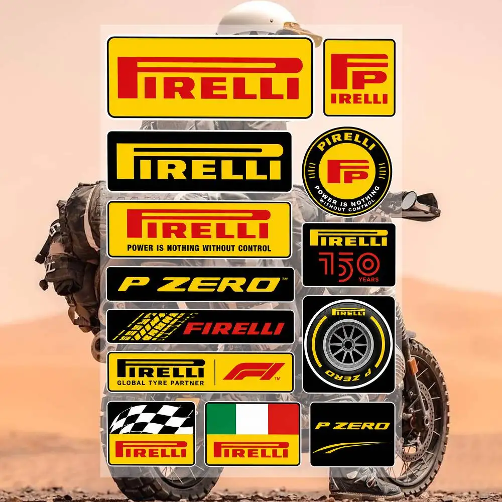 P-ireL-L-i Waterproof Vinyl Stickers for Car Motorcycle Bike Skateboard Laptop Bottle Phone