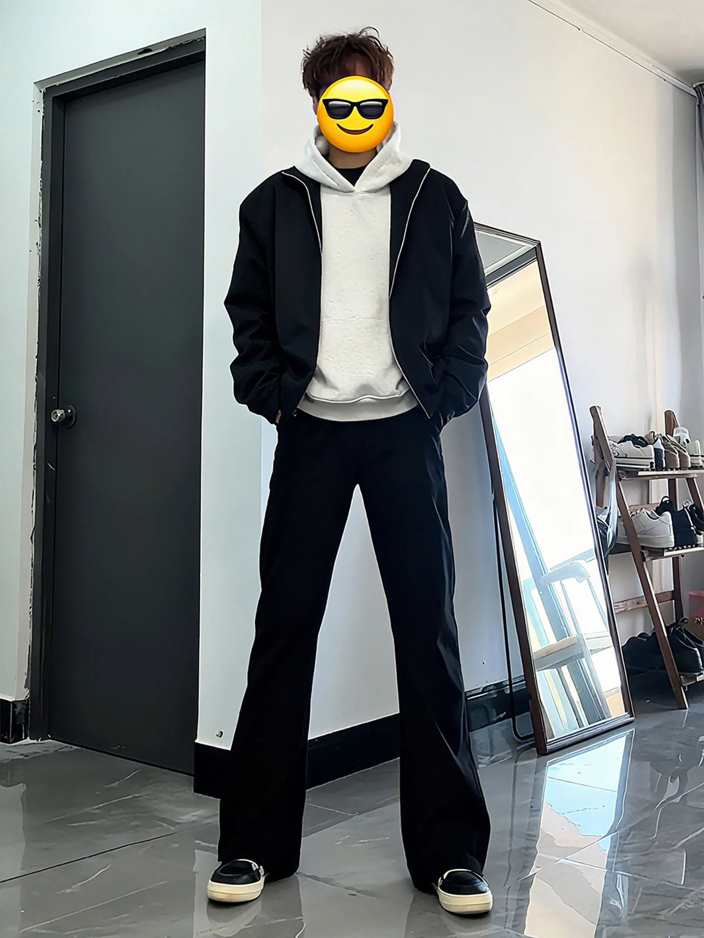 

Американские повседневные джинсы для мужчин, осенне-зимние, черные, прямые, зауженные, износостойкие, с прямыми штанинами