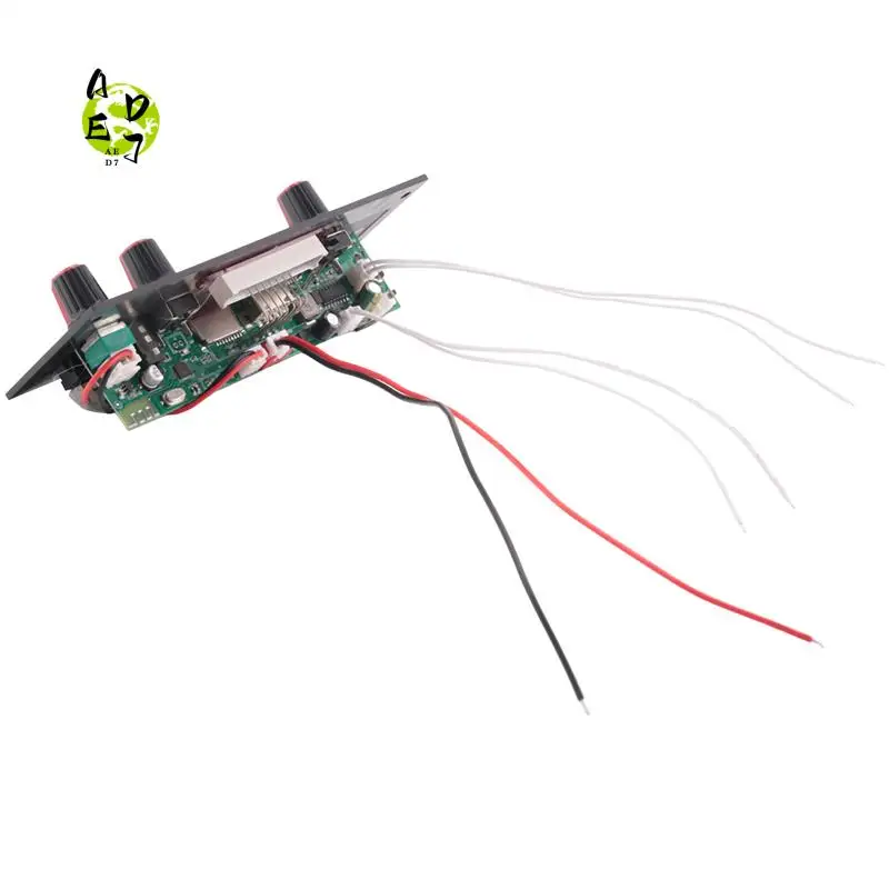 AED7-Amplifier Board 2 X 10W Bluetooth Mp3 Decoding Board Trolley Audio Player Car Bluetooth Module Accessories