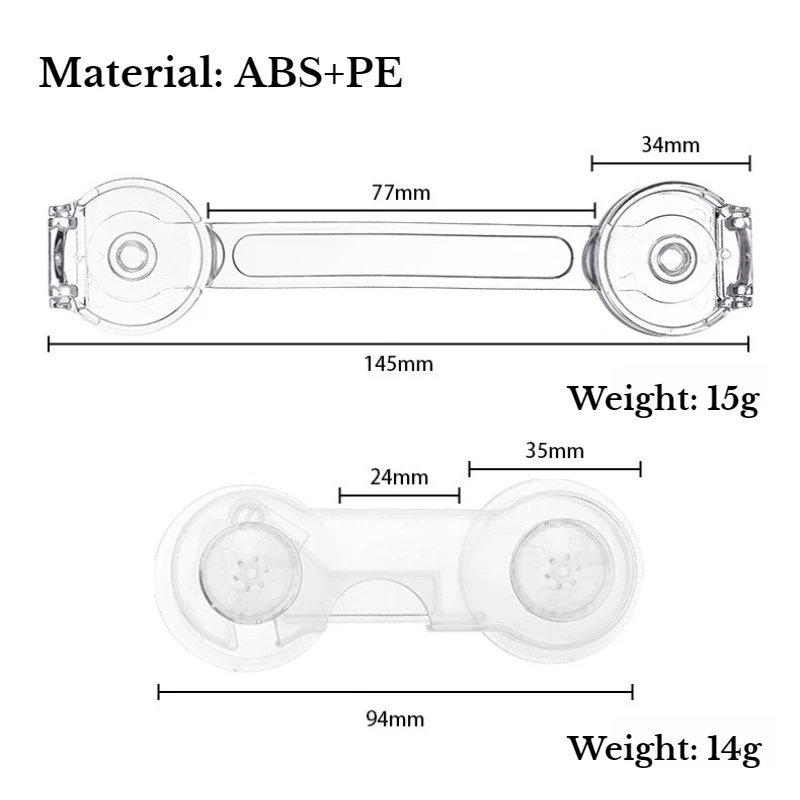 Anti-pinch Baby Safety Drawer Locks Baby Protection Against Children Security Locks for Cabinet Door Fridge Baby Protection Tool