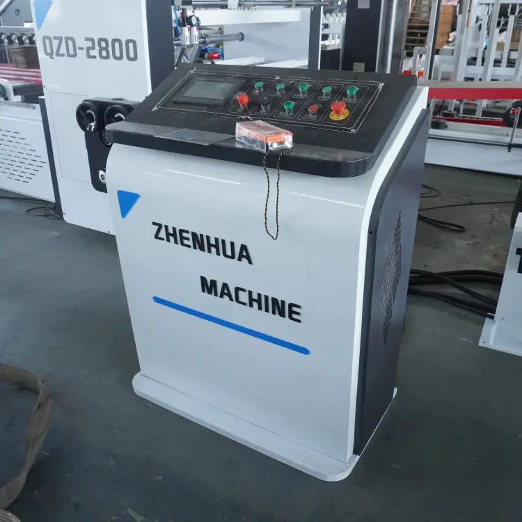 Máquina automática de colagem de pasta de papel, colagem de pasta de caixa ondulada