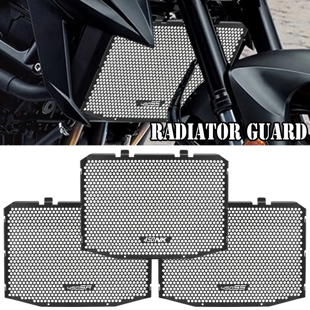 Motorcycle Parts FOR CFMOTO 450NK 450SR 450SS Radiator Grille Guard Cover 450 NK/SS/SR Fuel Tank Protect 2023 2024 2025 2026