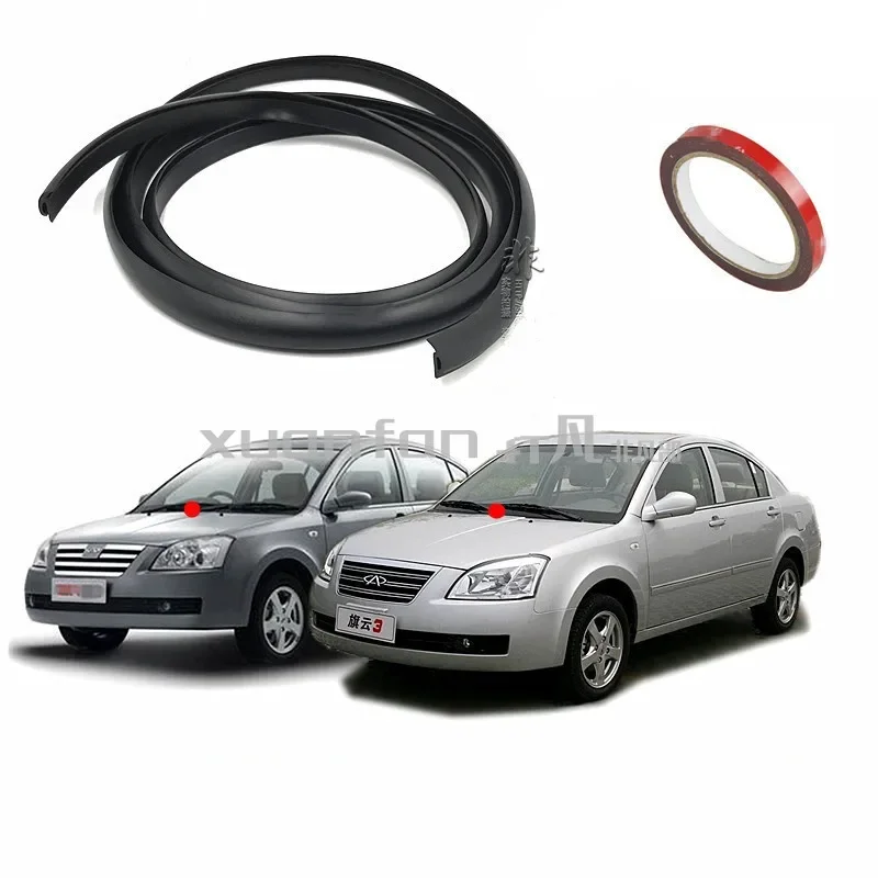 Front Windshield Lower Rubber Strip For Chery A5 Fora Cowin 3 Front Windshield Trim Strip/Front Windshield Rubber Seal