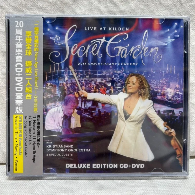 

Classic Norwegian Duo Secret Garden's "20th Anniversary Concert Live At Kilden" CD + DVD Music Record Walkman Music Gifts