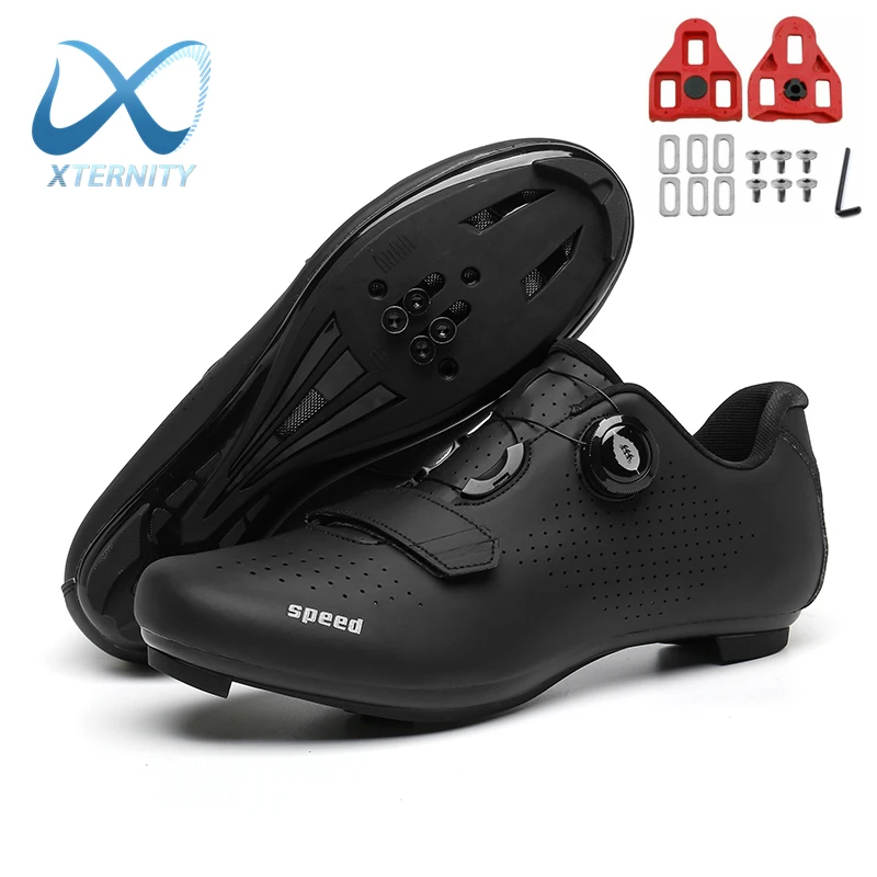 Professional Cycling Shoes Men MTB Self-Locking Outdoor Bicycle Sneakers Racing Road Bike SPD Cleat Shoes Ultralight Sport Shoes