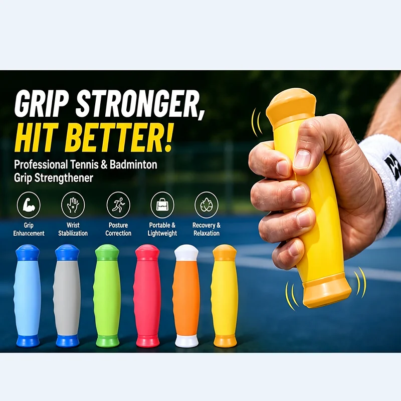 Professional Tennis & Badminton Grip Strengthener,Pressure-Reducing Grip & Finger Rehabilitation Assistive Device