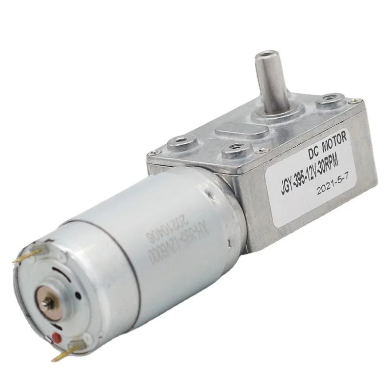 Worm Gear Motor Dc 12V Mini Turbine Worm Reducer Reduction Gearbox Engine Electric Motor Jgy-395 Brush Motor DC MOTOR